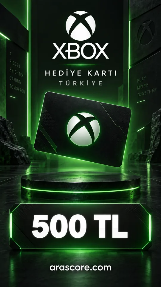 Xbox Hediye Kart 500 TRY
