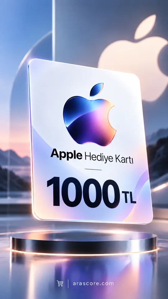 Apple Hediye Kartı 1000 TRY