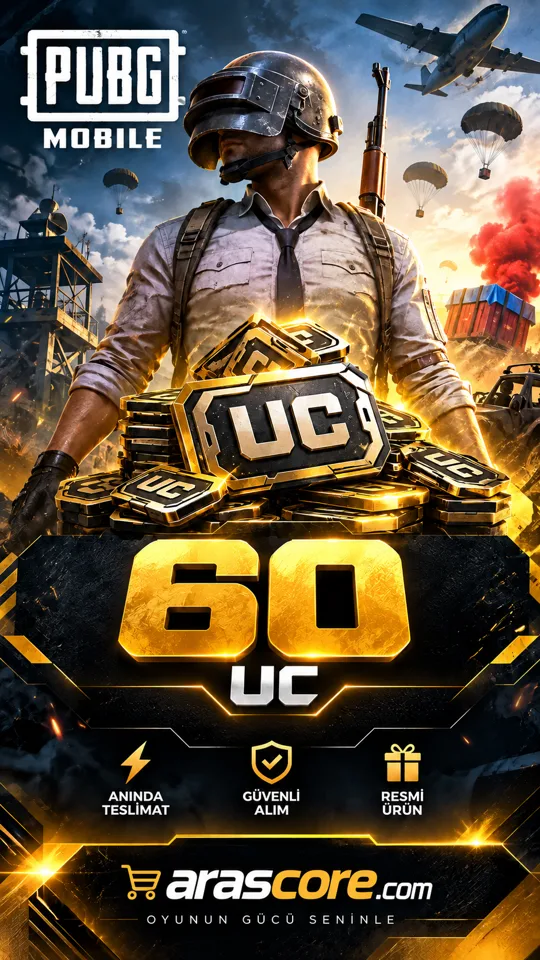 PUBG Mobile Epin - 60 UC