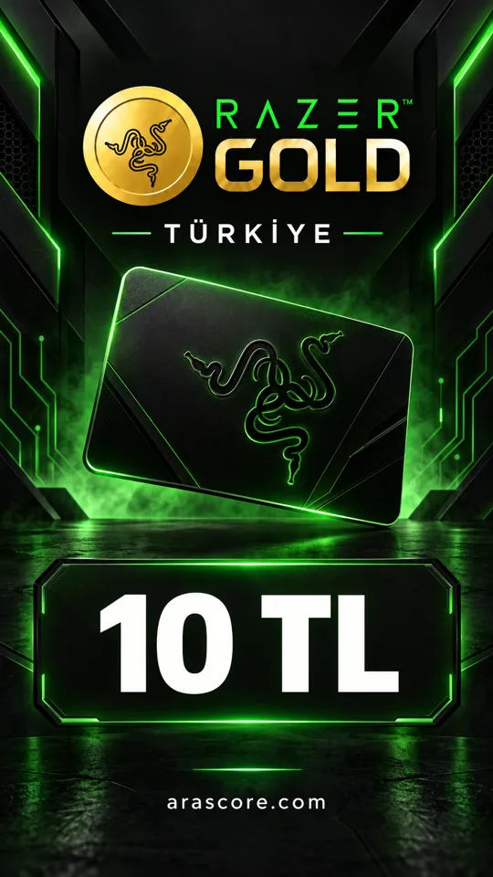 Razer Gold Türkiye - 10 TRY