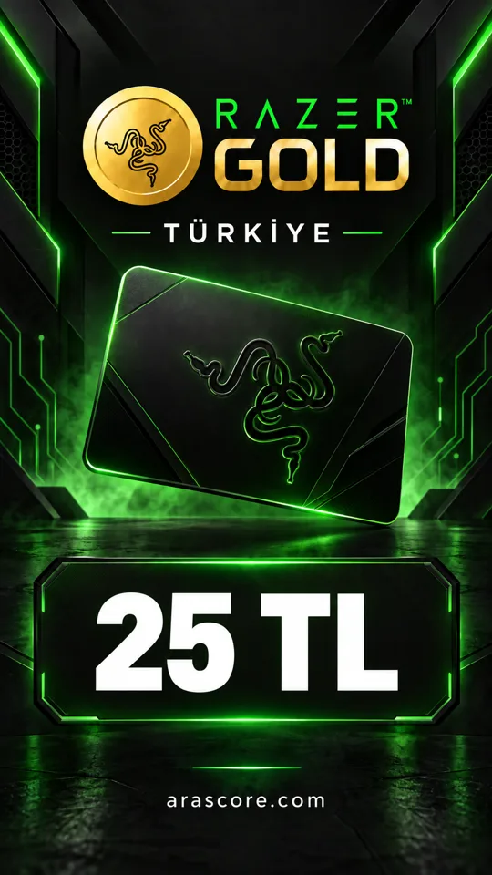 Razer Gold Türkiye - 25 TRY