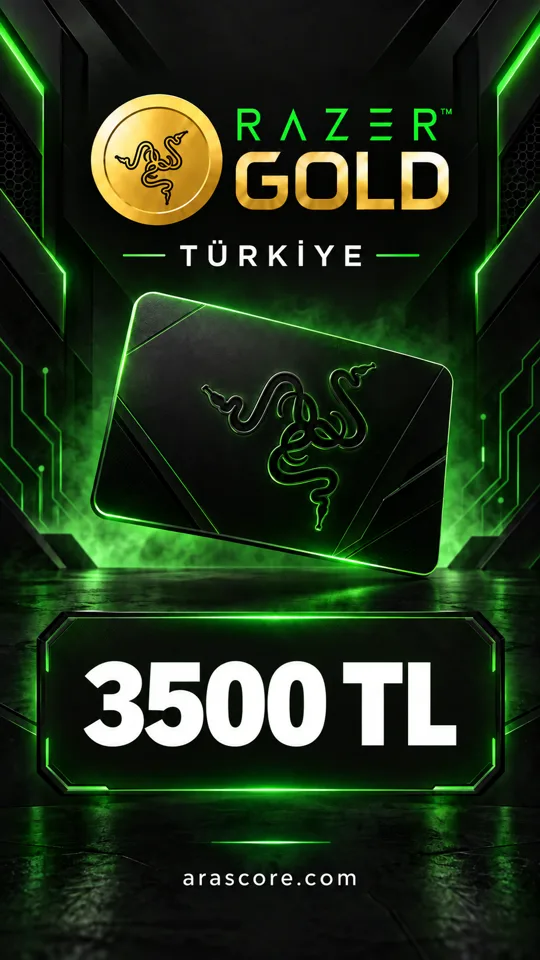 Razer Gold Türkiye - 3500 TRY