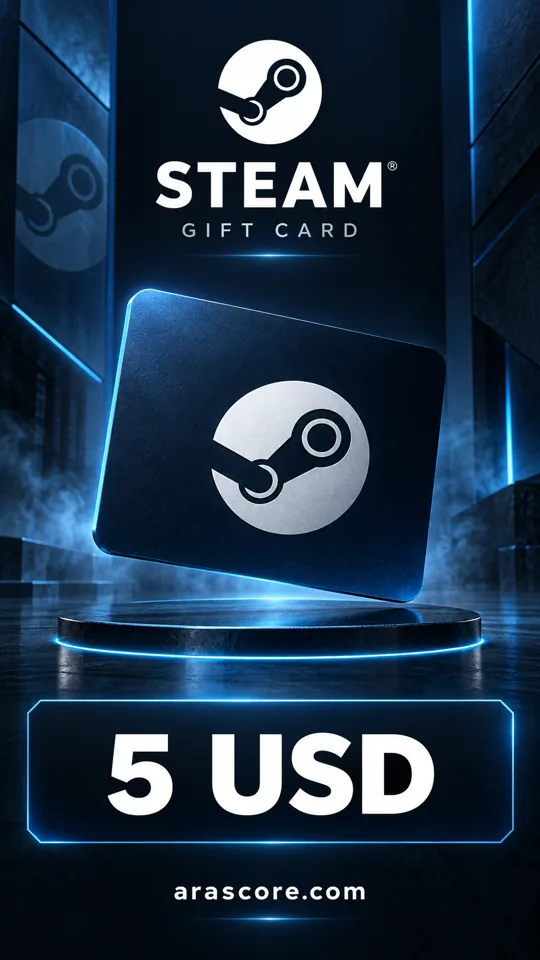 Steam Gift Card 5 USD