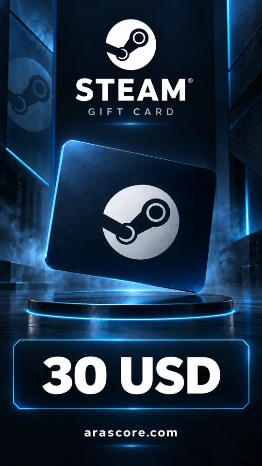 Steam Gift Card 30 USD