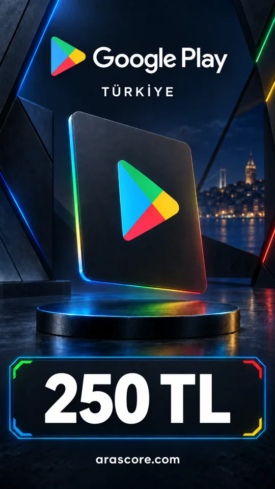 Google Play Türkiye - 250 TRY