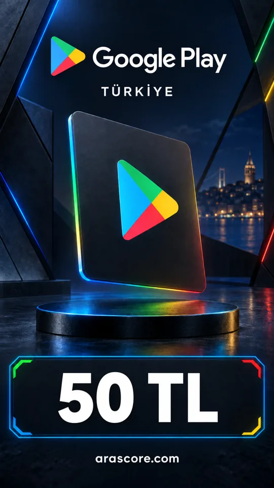 Google Play Türkiye - 50 TRY