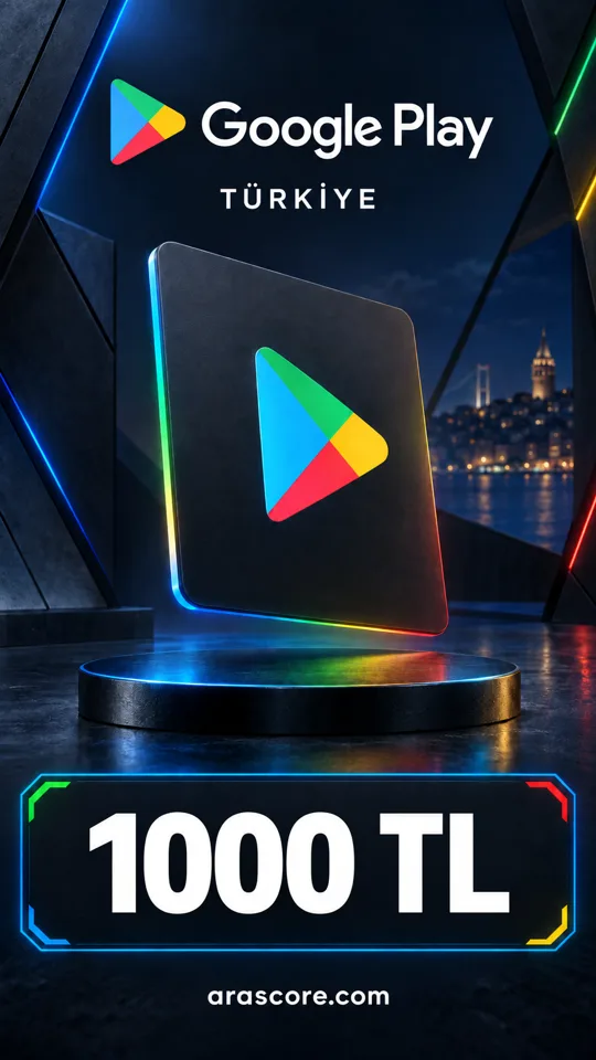 Google Play Türkiye - 1000 TRY