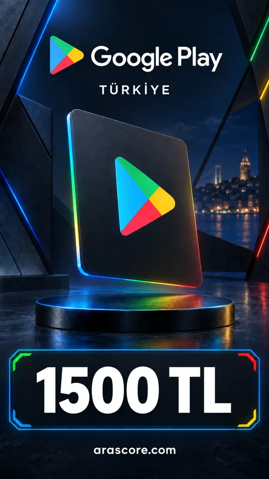 Google Play Türkiye - 1500 TRY