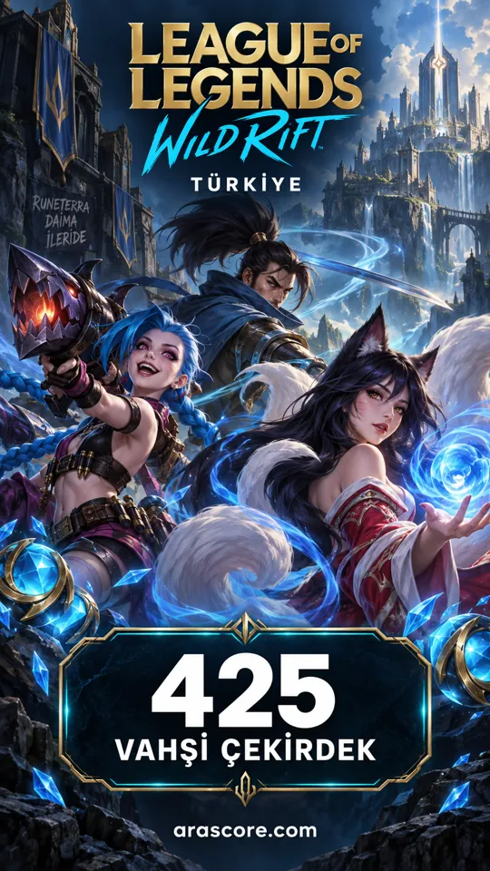 League of Legends Wild Rift - 425 Vahşi Çekirdek