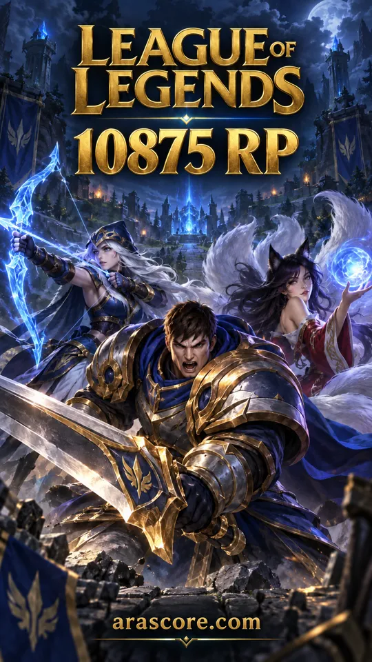 League of Legends 2450 TRY - 10875 RP