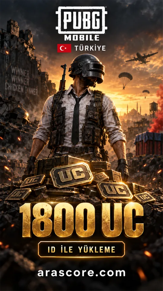 PUBG Mobile Türkiye - 1800 UC