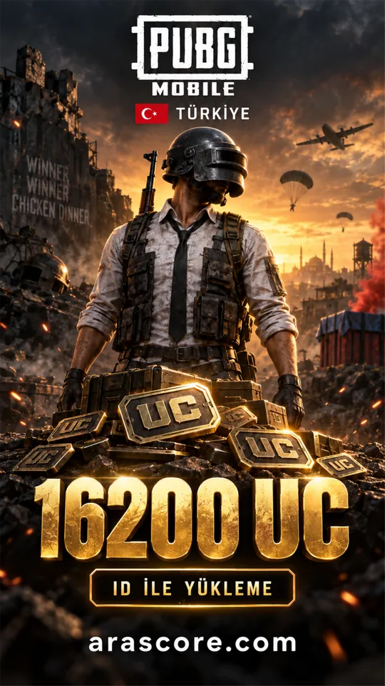 PUBG Mobile Türkiye - 16200 UC