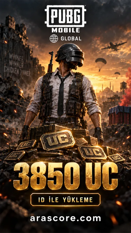 PUBG Mobile Global - 3850 UC