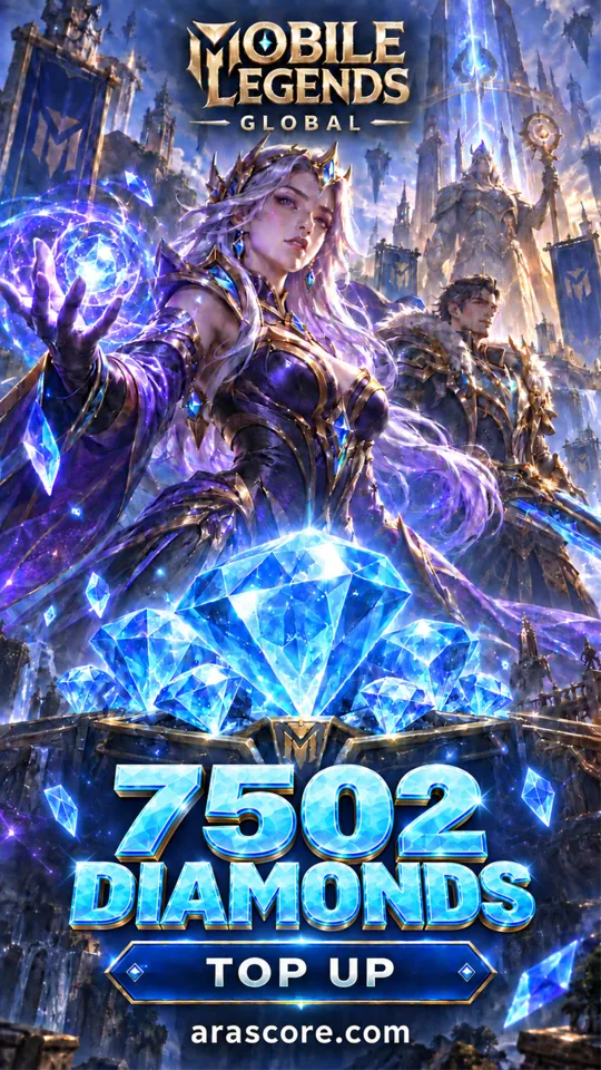 Mobile Legends Global - 7502 Diamonds