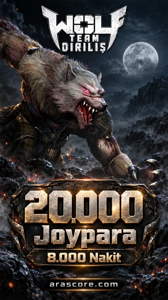 Wolfteam 8.000 Nakit - 20.000 Joypara