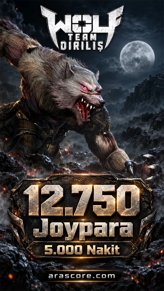 Wolfteam 5.000 Nakit - 12.750 Joypara
