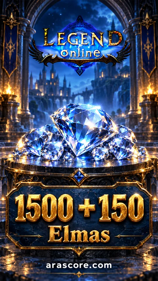 Legend Online 1500 + 150 Elmas