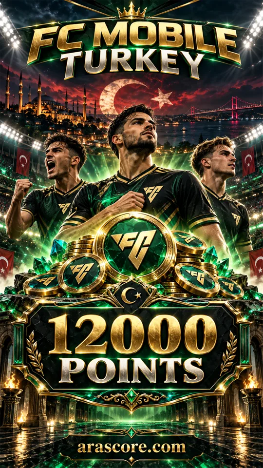 FC Mobile Turkey Points 12000