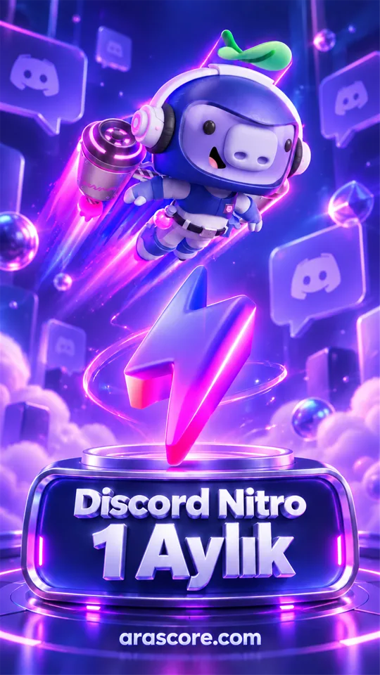 Discord Nitro 1 Aylık
