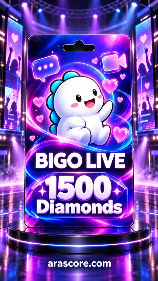 Bigo Live - 1500 Diamonds