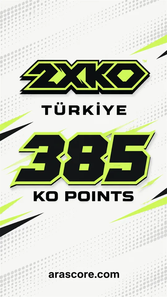 2XKO Türkiye 385 KO Points