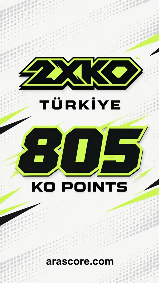 2XKO Türkiye 805 KO Points