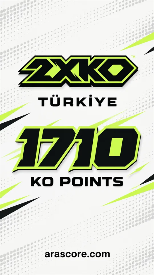 2XKO Türkiye 1710 KO Points