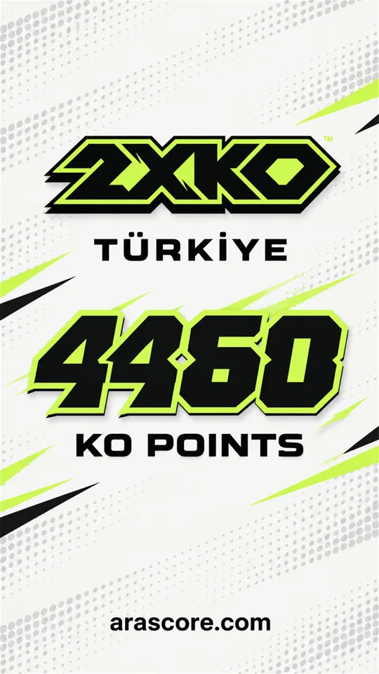 2XKO Türkiye 4460 KO Points