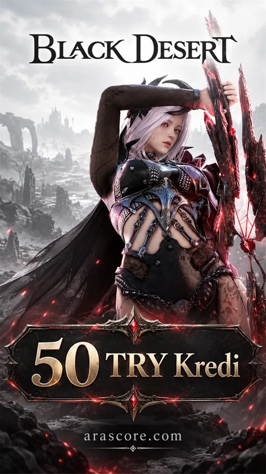 Black Desert 50 TRY Kredi