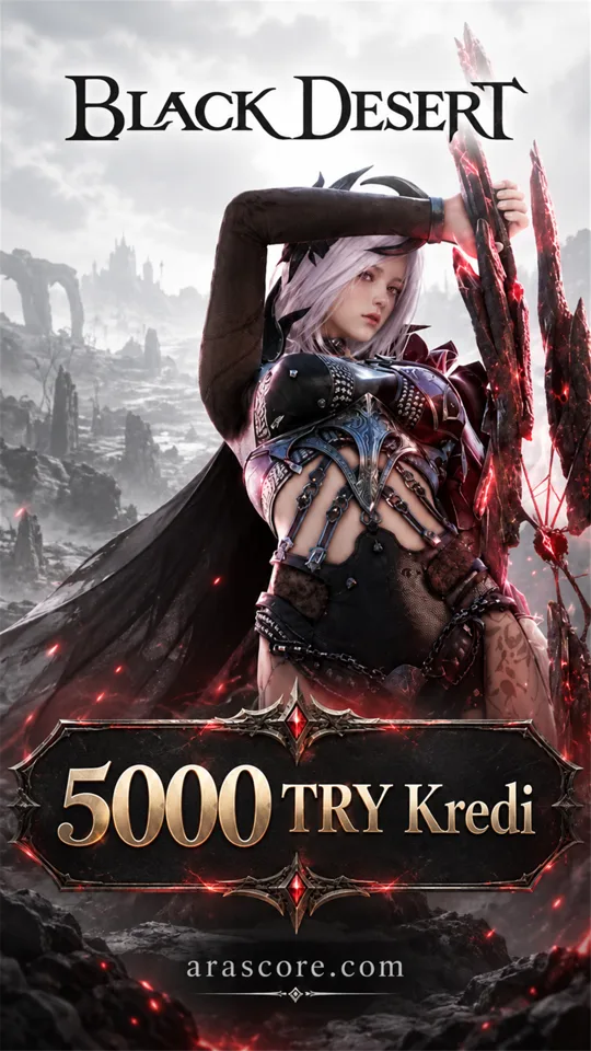Black Desert 5000 TRY Kredi