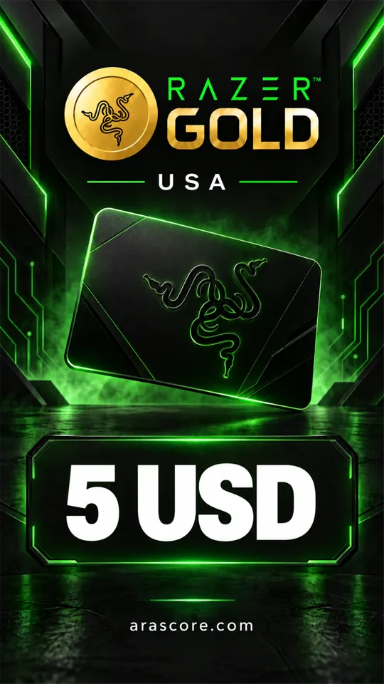 Razer Gold USA - 5 USD