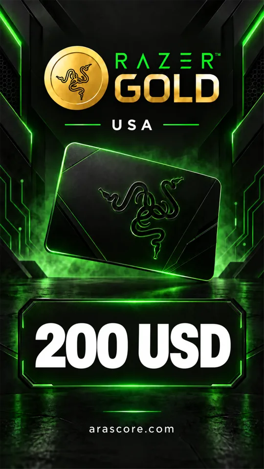 Razer Gold USA - 300 USD
