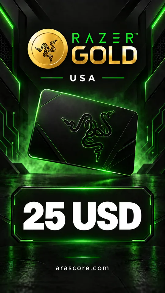 Razer Gold USA - 25 USD