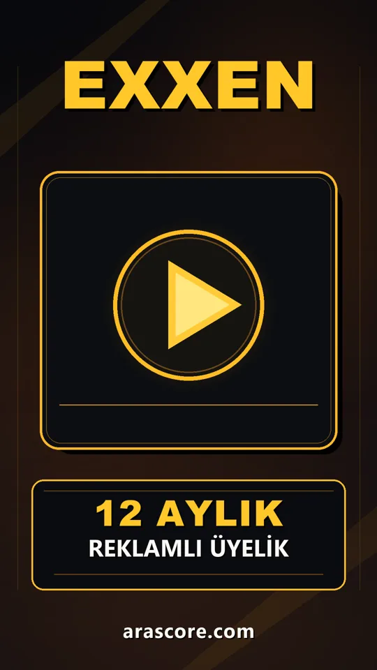 Exxen 12 Aylık Reklamlı Üyelik