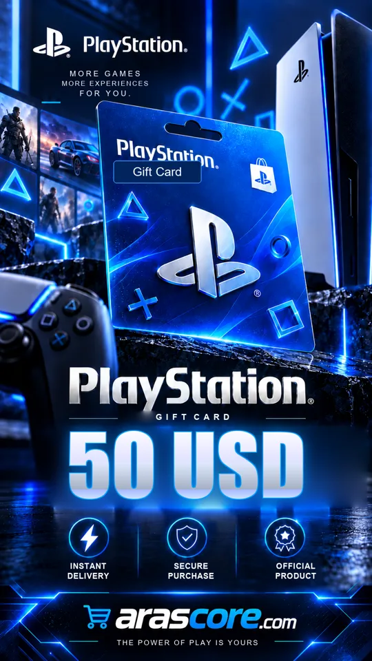 Playstation Gift Card 50 USD