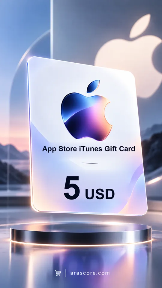 App Store  iTunes Gift Card 5 USD