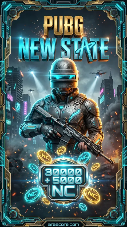 Pubg New State 30000 + 5000 NC