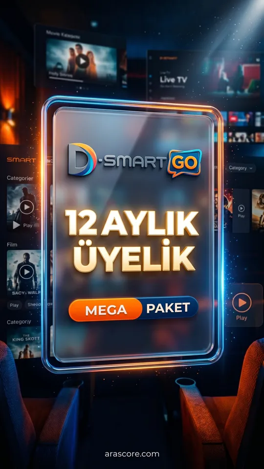 D-Smart GO Üyelik (Mega Paket) 12 AY