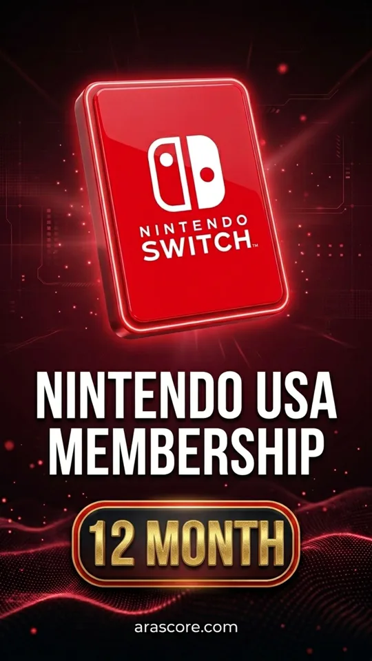 Nintendo USA Membership 12 Month