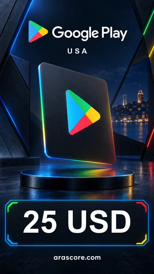Google Play USA 25 USD