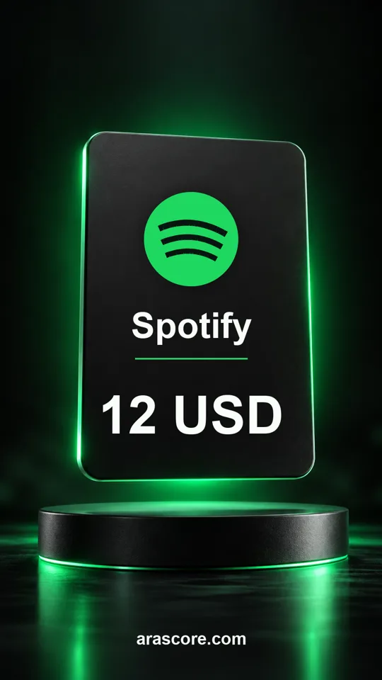 Spotify 12 USD