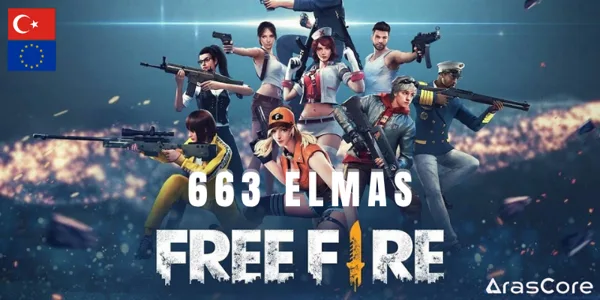 Free Fire EU/TR 663 Elmas  