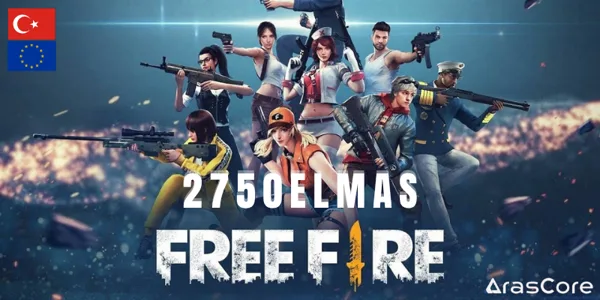 Free Fire EU/TR 2750 Elmas  
